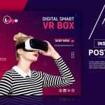 Gadgets square social media post template - Download Grátis Gadgets square social media post template