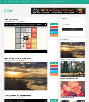 GAG99 Galley Video Responsive