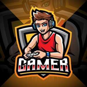 Game Player Mascot Logo