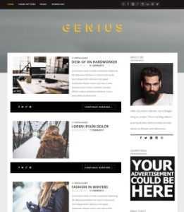 Genius Responsive