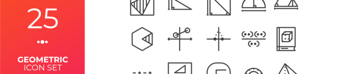 Geometric Line Icons Pack