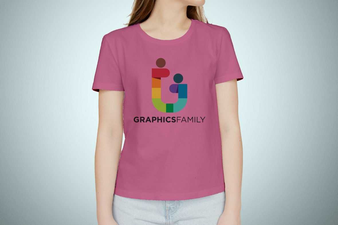 GIRL TSHIRT ARTWORK MOCKUP