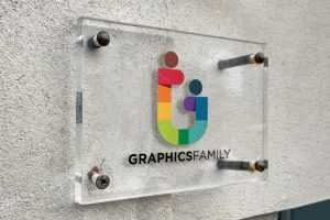 Glass Board Logo Mockup