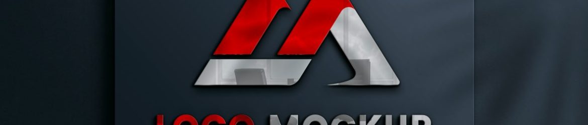 Glass Effects Logo Mockup
