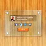 Glass Frame PSD - Free PSD Download Glass Frame PSD