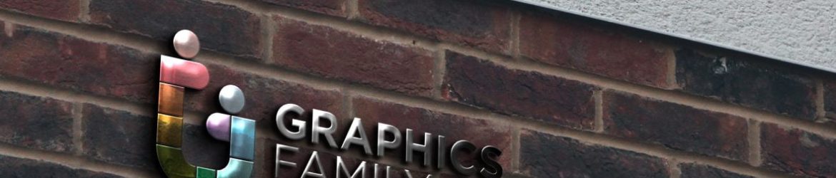 Glass Logo on Brick Wall Mockup