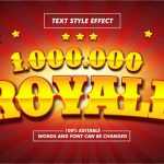Glitter Yellow Text Effect