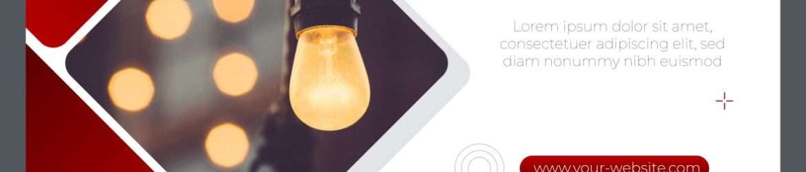 Global business free banner template