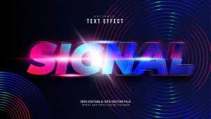 Glowing Text Effect