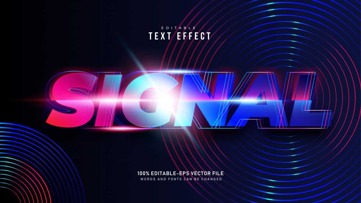 Glowing Text Effect