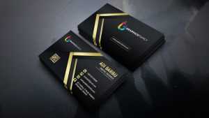 Gold Business Card