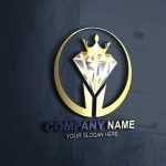 Golden Diamond Logo Design