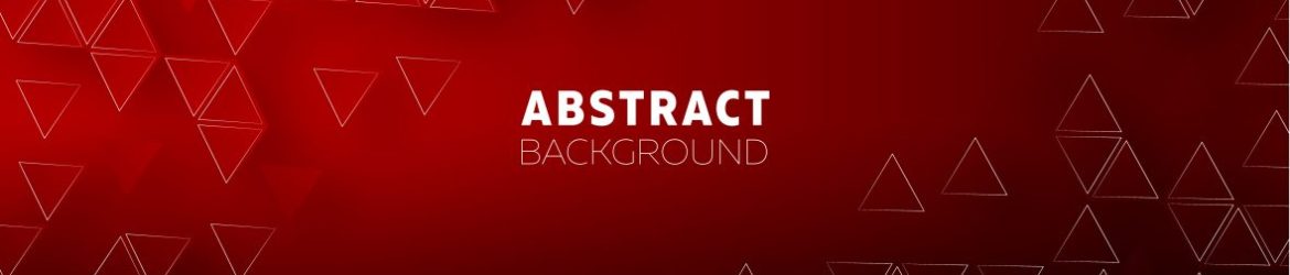 Gradient Dark Red Background with White Triangles