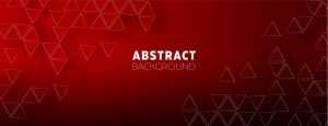 Gradient Dark Red Background with White Triangles