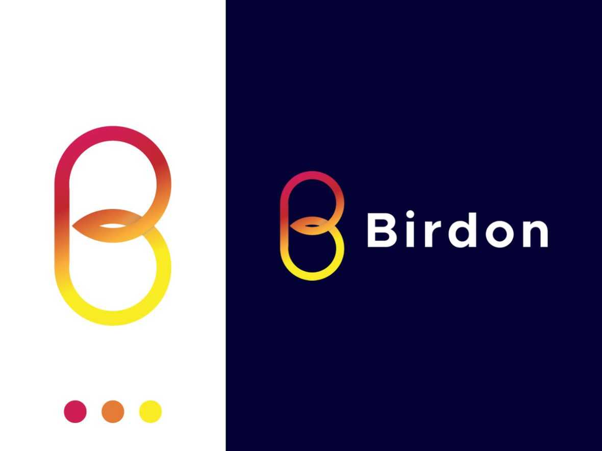 Gradients Letter B Logo Template