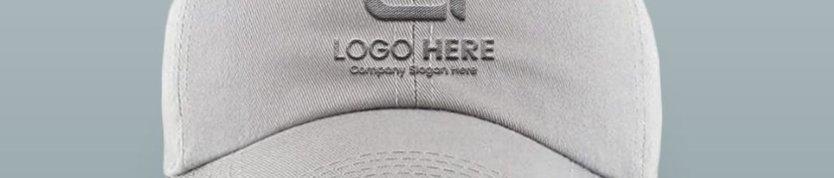 Gray Cap Logo Mockup Gray Cap Logo Mockup