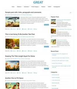 Great Simple Responsive