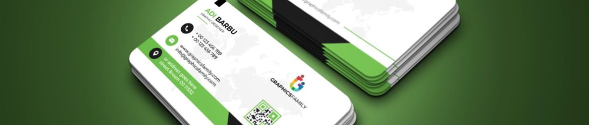 Green Creative Business Card Design