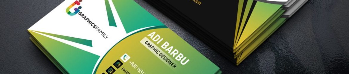 Green Elegant Corporate Card Green Elegant Corporate Card