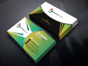 Green Elegant Corporate Card