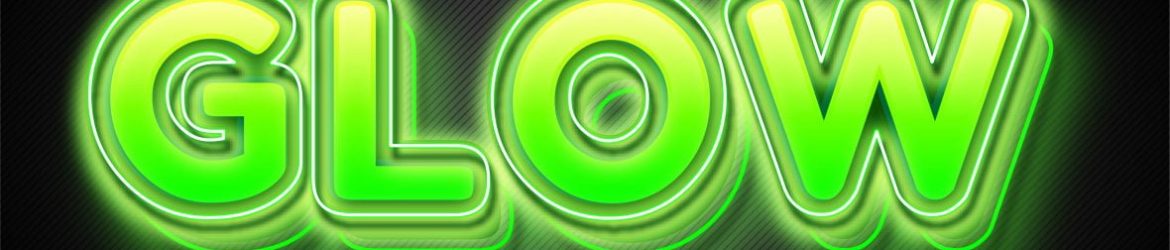 Green Glow Text Effect