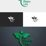 Green Life Logo Design