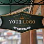 Green Sign Logo Mockup - Download Grátis Green Sign Logo Mockup