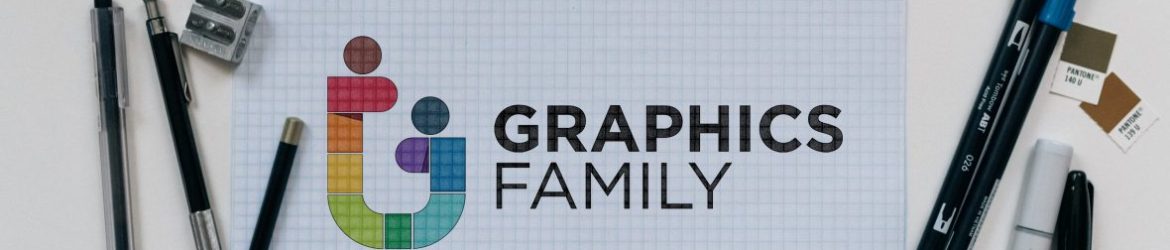 Grid Paper Colored Logo Mockup