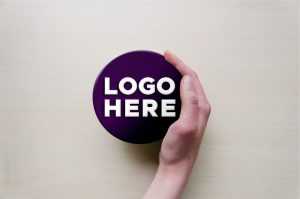 Hand Logo Mockup