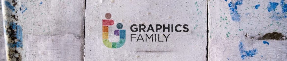 Hand Printed Wall Logo Mockup