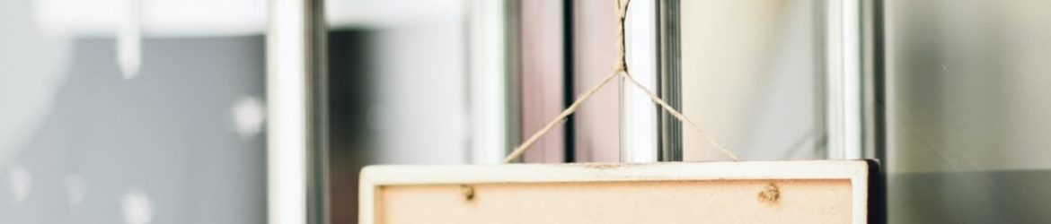 Hanging Frame Wooden Logo Mockup