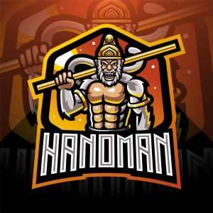 Hanoman Mascot Logo
