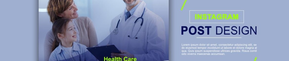 Health Care Business Instagram Post Design Health Care Business Instagram Post Design