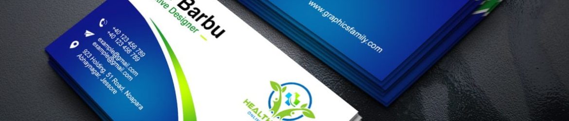 Healthcare Professional Business Card Design