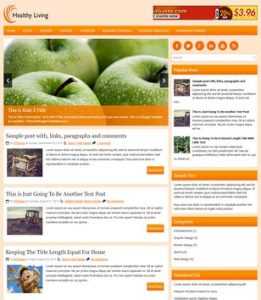 HealthyLiving Orange