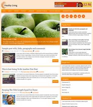 HealthyLiving Orange