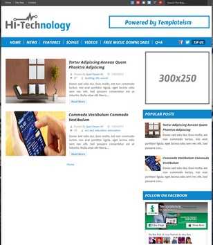 Hi-Tech Breadcrumb