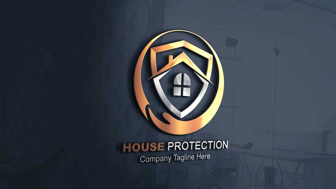 House Protection Logo Template