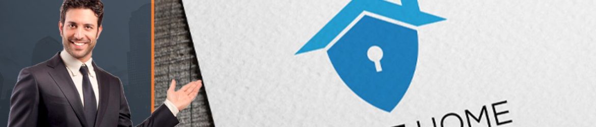 House Security Logo Vector