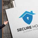House Security Logo Vector - Download Grátis House Security Logo Vector