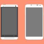 HTC One and Galaxy S4 Mockup