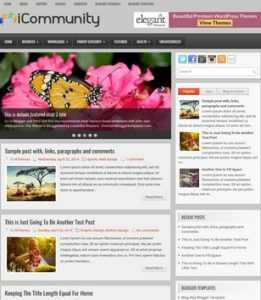 iCommunity 2 columns