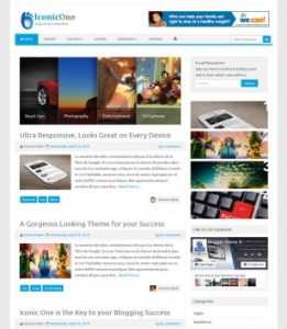Iconic One Responsive