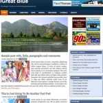 iGreat Blue - Template para Blogger iGreat Blue