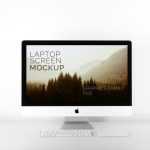 iMac Screen Design Mockup