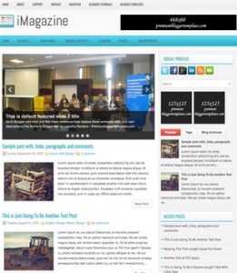 iMagazine Responsive
