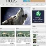 Indus Masonry - Template para Blogger Indus Masonry