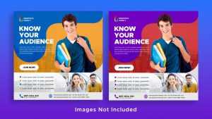 Influencer Social Media Post Design Template