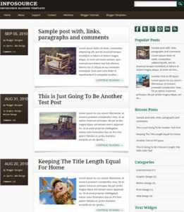 Infosource 2 Columns