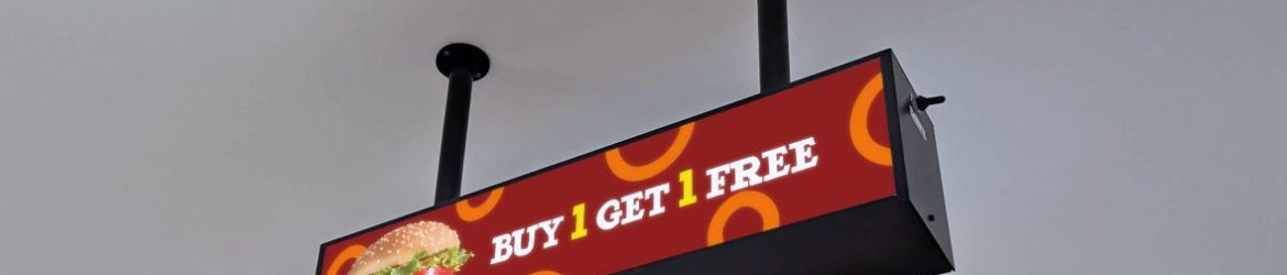 Inside Shop Glowing Banner
